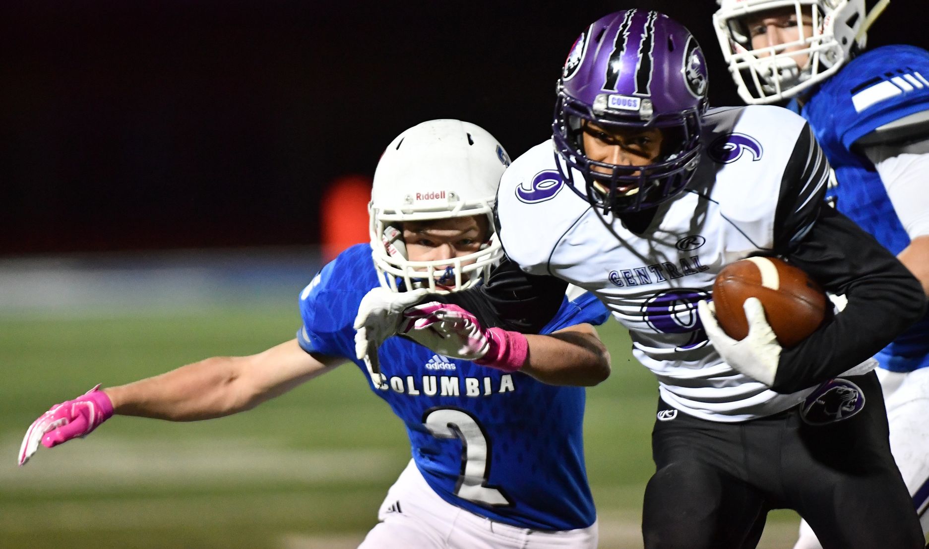 Breese Central at Columbia football